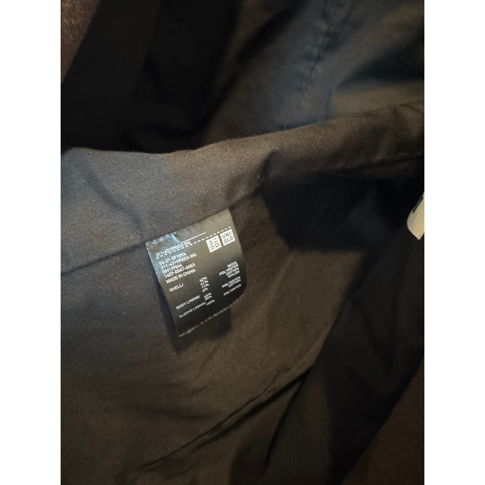 Uniqlo U Wool Blend Blazer Jacket Minimalist Modern Style Brown Size M - Picture 4 of 6